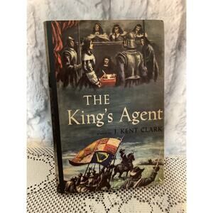 1958 The King's Agent by J Kent Clark Vintage Hardback